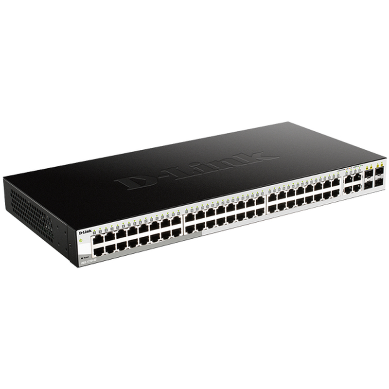D-Link 52-Port Gigabit Smart Managed Switch with 52 RJ45 Ports