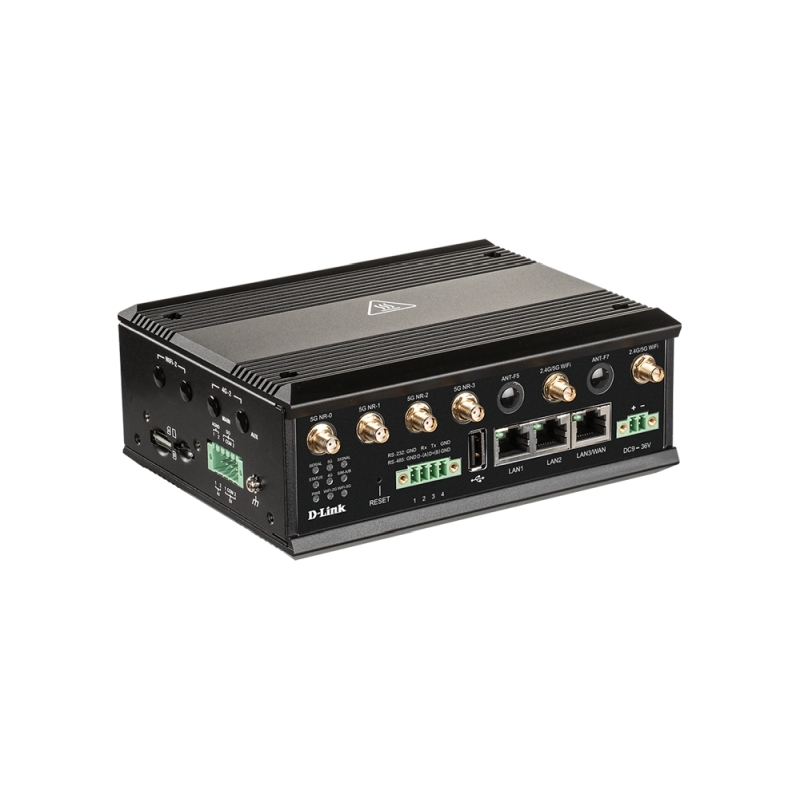 D-Link DWM-3010 5G NR M2M Dual SIM Industrial Gateway
