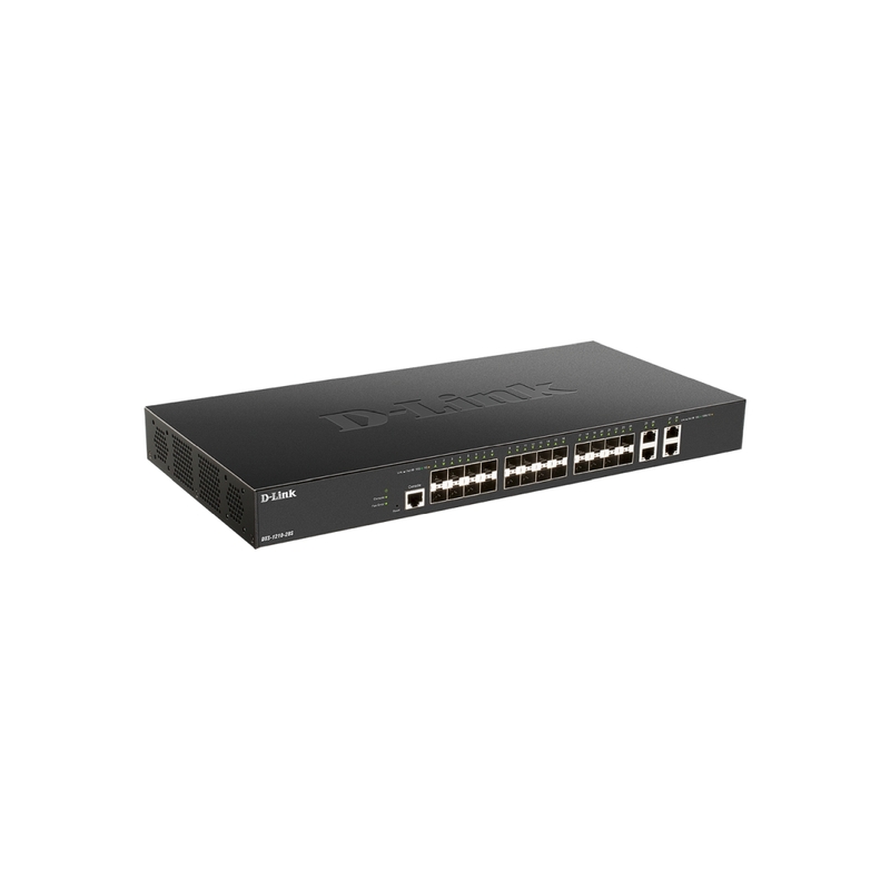 D-Link 28-Port 10 Gigabit Smart Managed Switch with 4 10GBASE-T ports