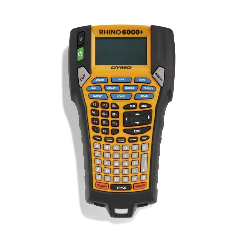 DYMO Rhino 6000 Industrial Thermal Transfer Label Maker DYMO Rhino 6000 Industrial Thermal Transfer Label Maker