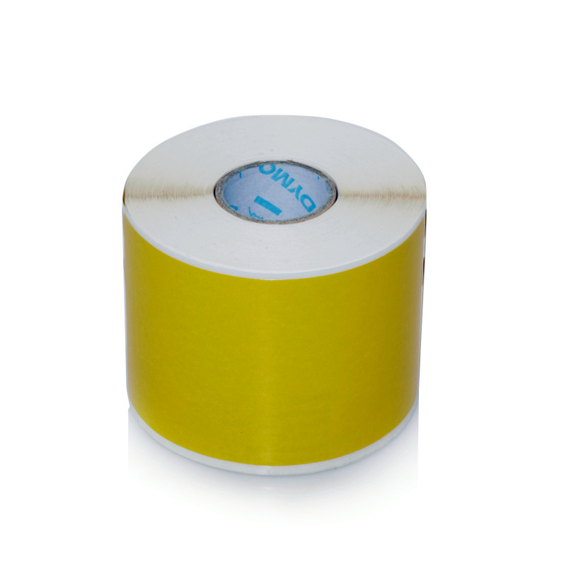 DYMO 2133400 Black on Yellow Label Roll - 54mm x 101mm, 220 Labels