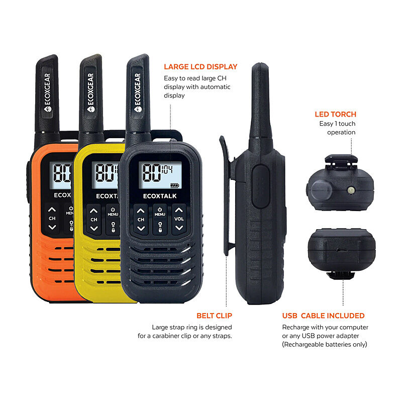 EcoXgear UHF 0.5W 3 Pk