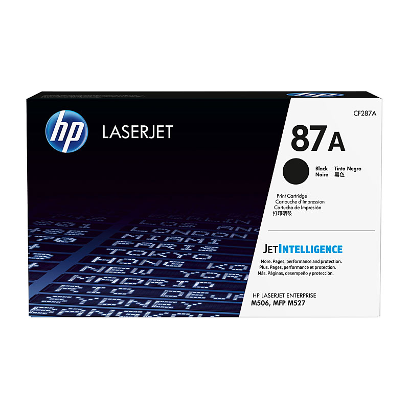 HP 87A Black Genuine Toner Cartridge (CF287A) HP 87A Black Genuine Toner Cartridge (CF287A)