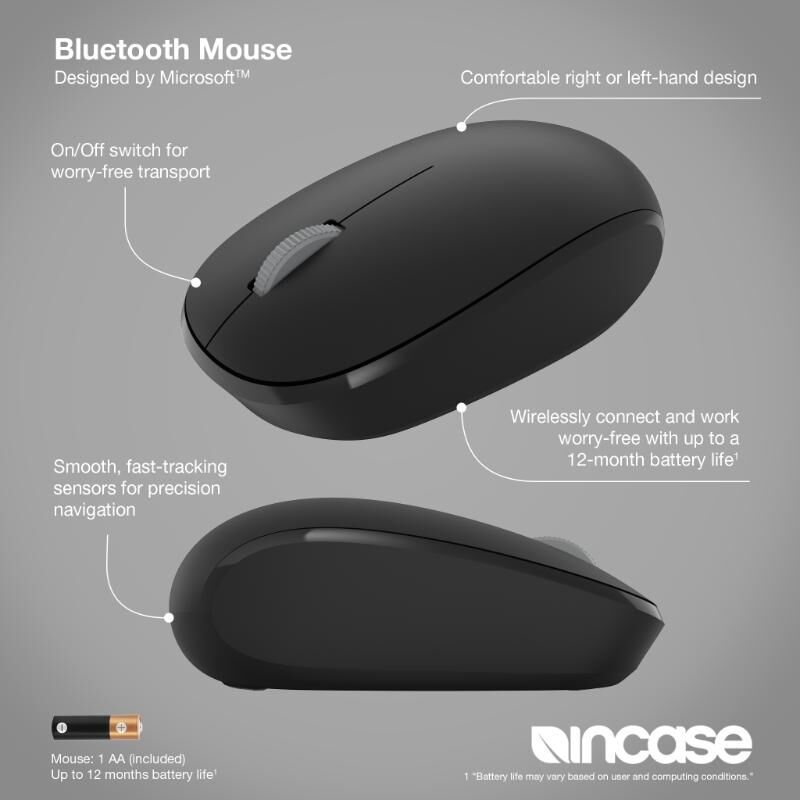 Incase Bluetooth Mouse - Black Incase Bluetooth Mouse - Black