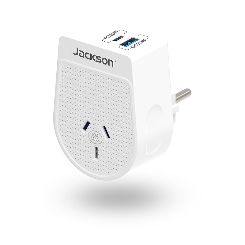 Jackson Outbound Europe Bali Travel Adapter