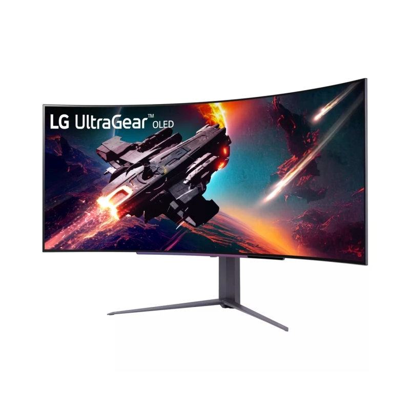 LG 45in UltraGear 45GS96QB-B WQHD OLED Curved Gaming Monitor - 3440 x 1440 (21:9) / 0.03ms / 240Hz