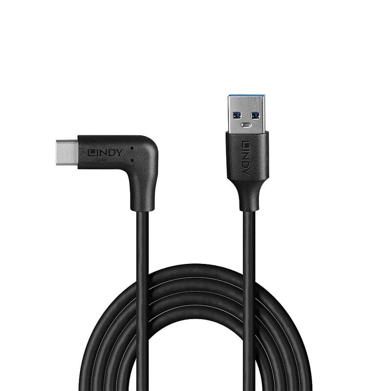 Lindy 0.5m USB 3.2 A to C, R/A