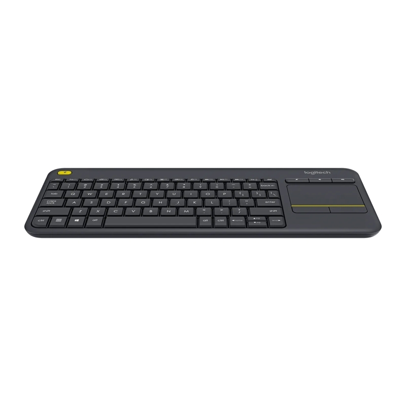 Logitech K400 Plus Wireless Keyboard with Touchpad - Black