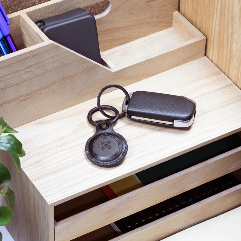 Moki Leather Keyring for MokiTag Moki Leather Keyring for MokiTag