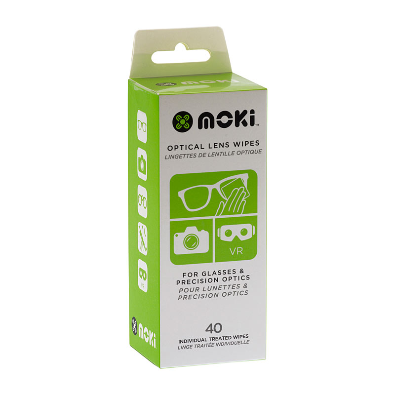 Moki Optical Lens Wipes - 40 pack
