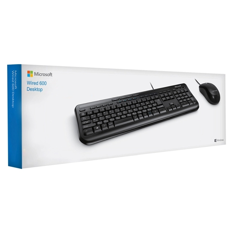 Microsoft Wired Desktop 600 Keyboard & Mouse Combo