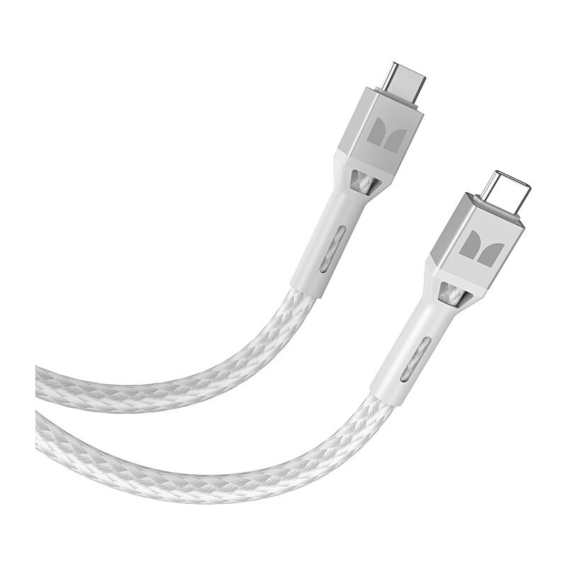 Monster 1.2m USB-C to USB-C Cable - White