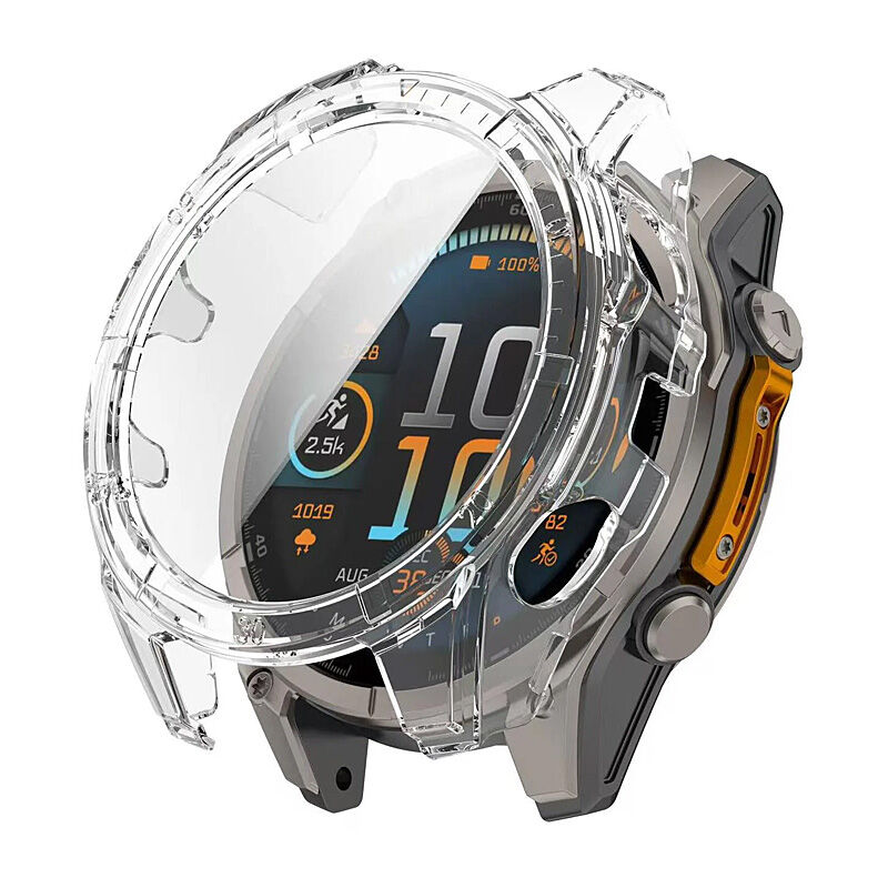 Monster Garmin Fenix 8 Clear Watch Case with Glass Screen - 51mm