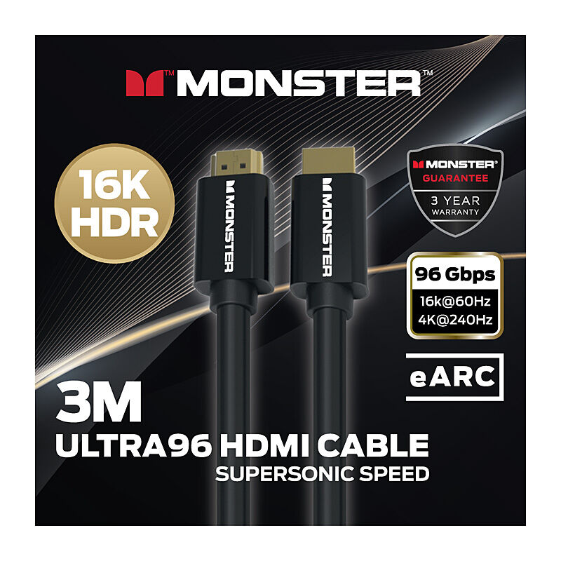 Monster U96 HDMI Cable 3M Monster U96 HDMI Cable 3M