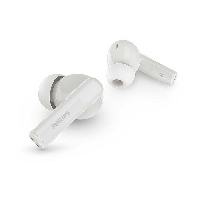 Philips Wireless Earbuds 4 AI Mic - White