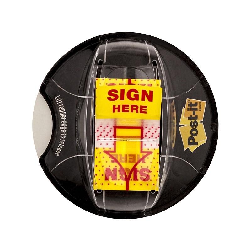 Post-It Sign Here Flags 25 x 43mm Desk Dispenser