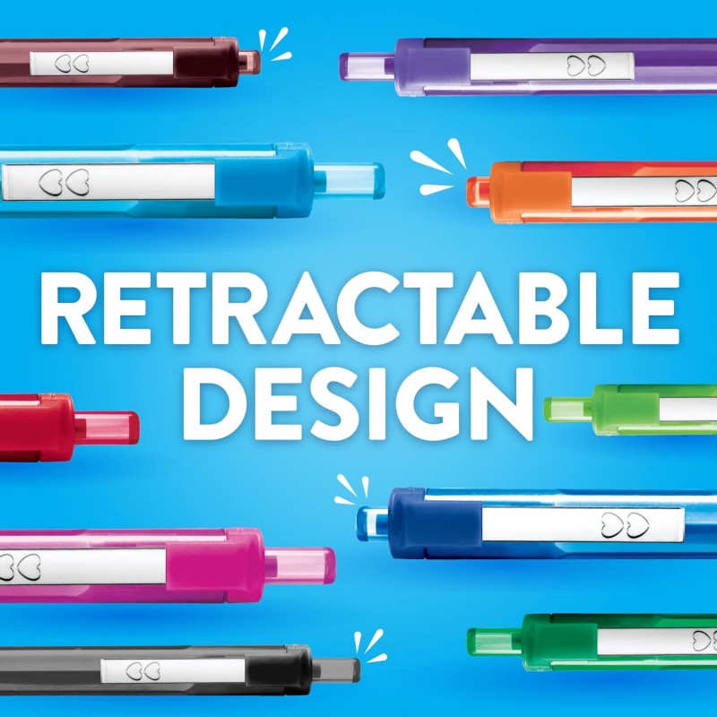 Paper Mate InkJoy 300RT Retractable Ballpoint Pens Black 1.0 mm, Box of 24 Paper Mate InkJoy 300RT Retractable Ballpoint Pens Black 1.0 mm, Box of 24