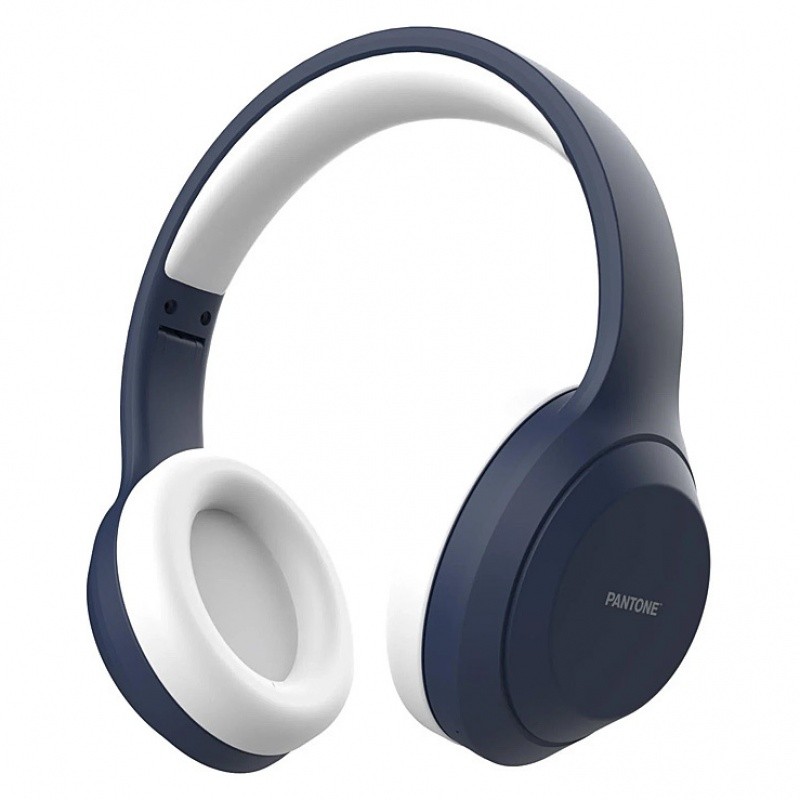 Pantone Bluetooth Headphones - Navy Pantone Bluetooth Headphones - Navy