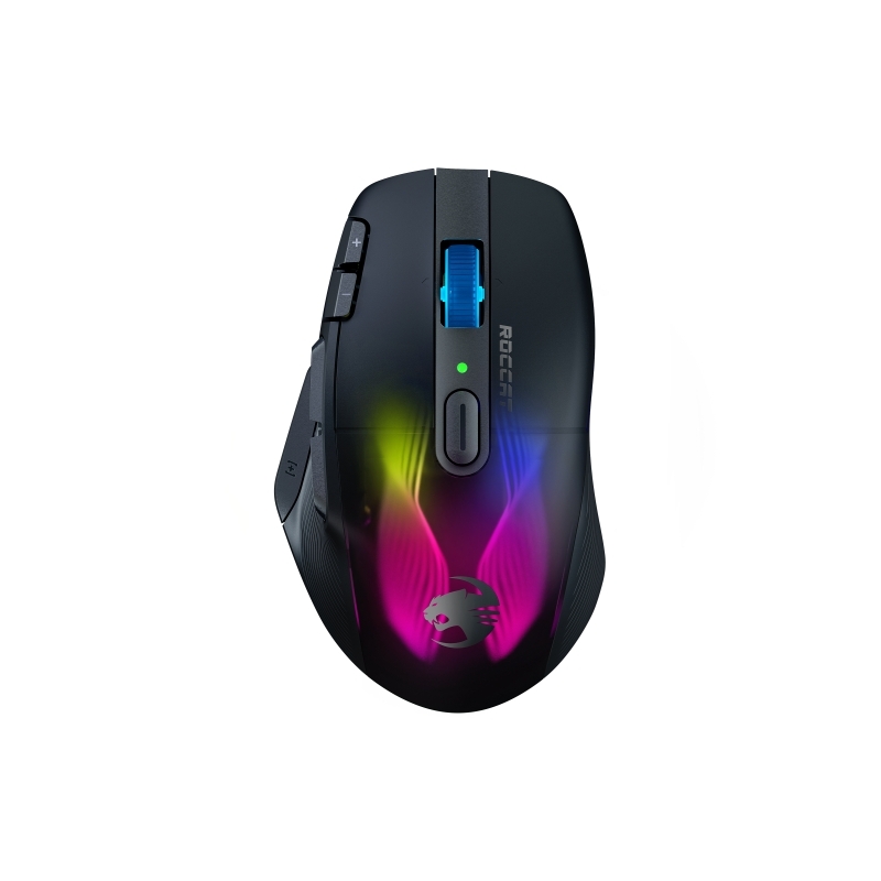 Roccat Kone XP Air Wireless Gaming Mouse with Charging Dock - Black