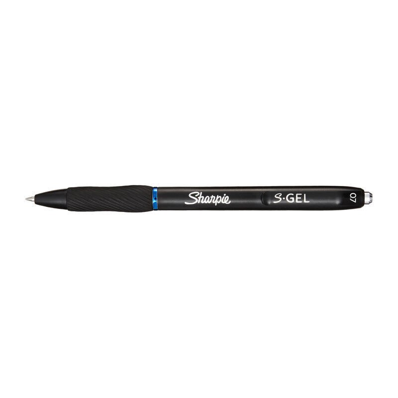 Sharpie S-Gel Retractable Gel Pen 0.7 mm Blue, Box of 12 Sharpie S-Gel Retractable Gel Pen 0.7 mm Blue, Box of 12
