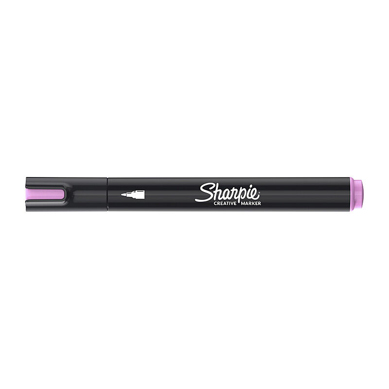 Sharpie Creative Markers - Water-Based Acrylic Bullet Tip Markers - Pink - Box of 6