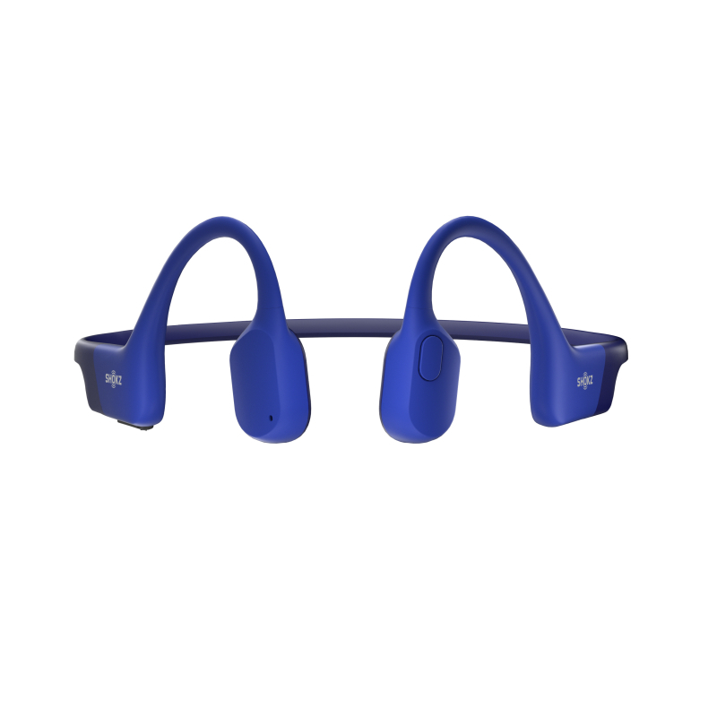 Shokz OpenRun Bone Conduction Sports Headphones - Blue