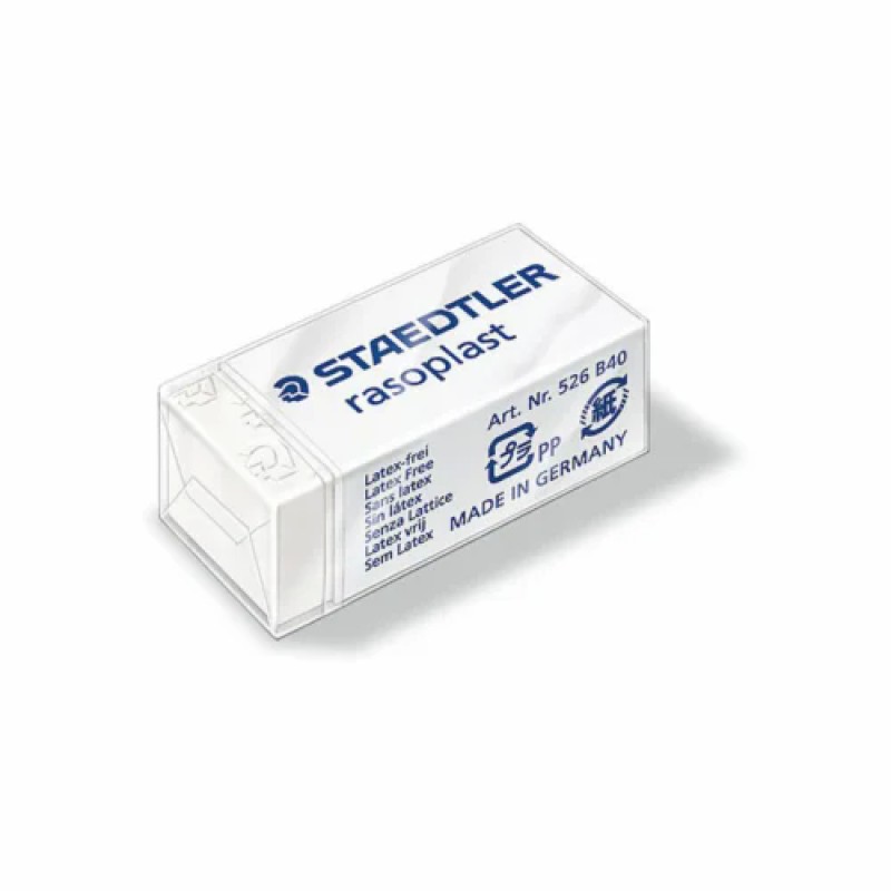 Staedtler Rasoplast Erasers 33 x 16 x 13 mm, Box of 40 Staedtler Rasoplast Erasers 33 x 16 x 13 mm, Box of 40