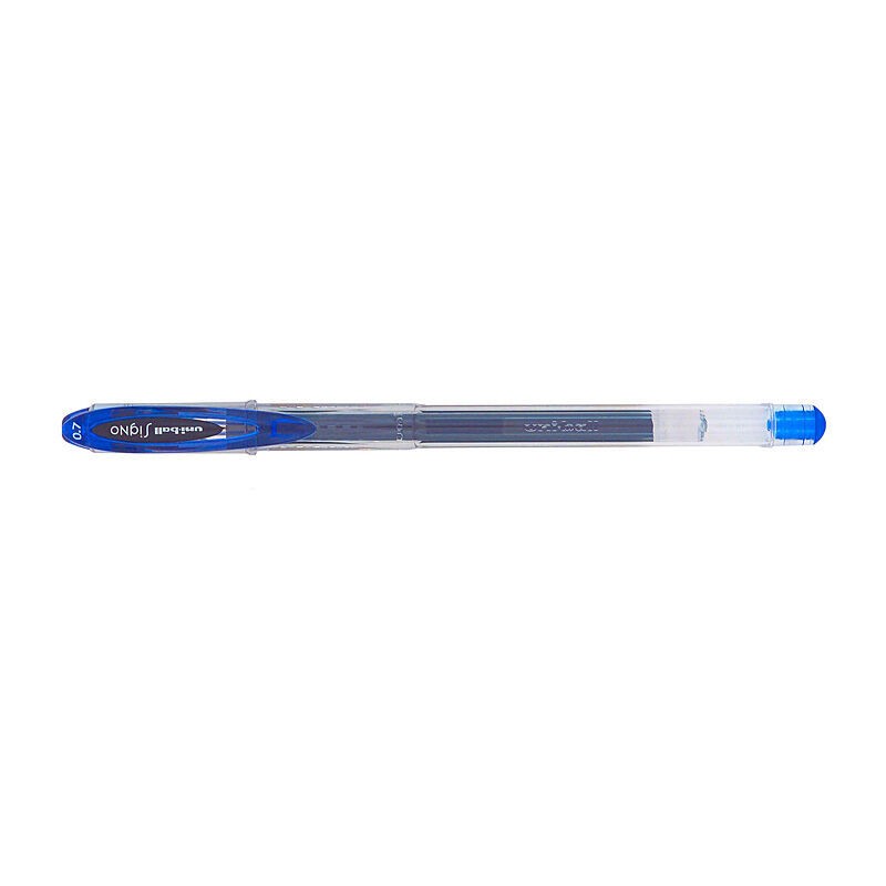 uni-ball Signo Gel Pens Blue 0.7 mm, Box of 12