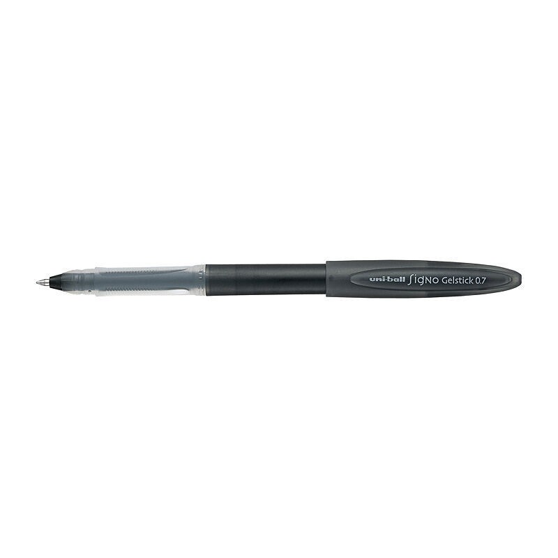 uni-ball Signo Gelstick Gel Ink Pens Black, 0.7 mm, Box of 12 uni-ball Signo Gelstick Gel Ink Pens Black, 0.7 mm, Box of 12