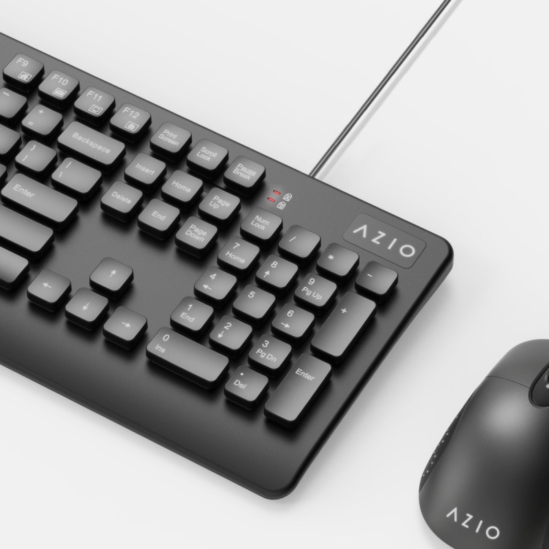 Azio Waterproof Wired Keyboard & Mouse Combo