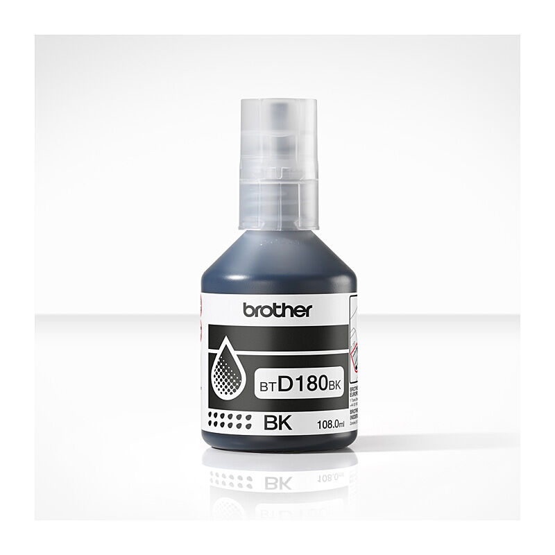 Brother BTD180BK Black Genuine Ink Bottle Brother BTD180BK Black Genuine Ink Bottle