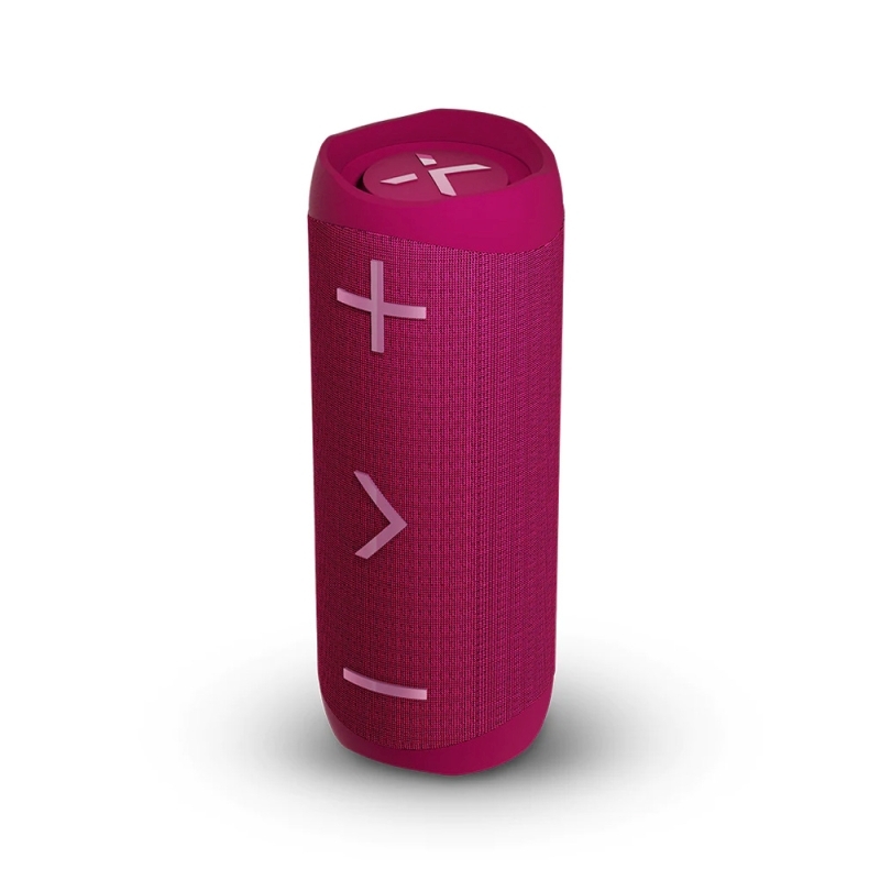BlueAnt X3D MAX Portable 40-Watt Bluetooth Speaker - Boudoir Red
