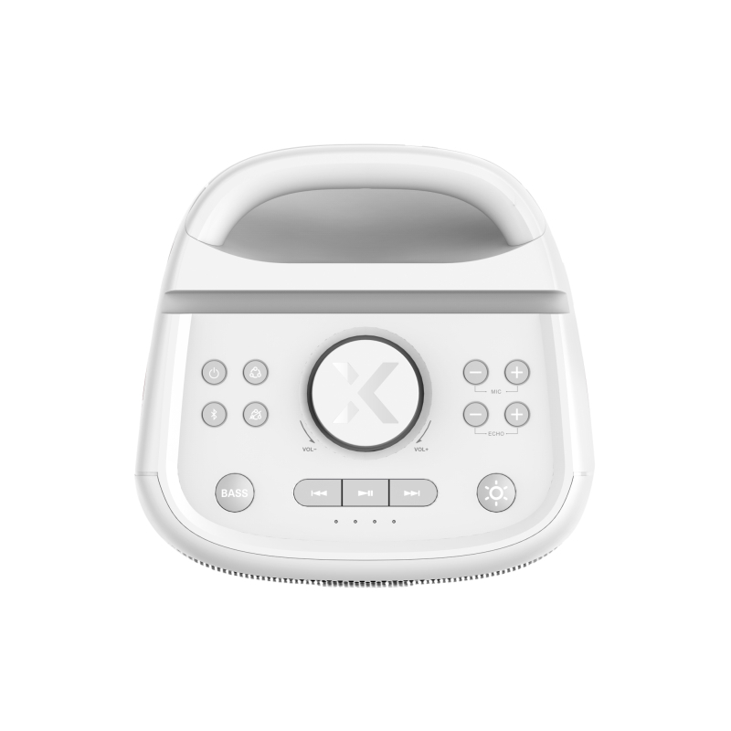 BlueAnt X4 Portable 50-Watt Bluetooth Party Speaker - White