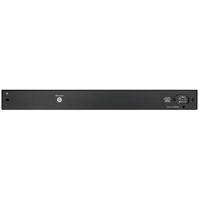 D-Link 28-Port Gigabit Smart Managed 370W PoE Switch with 28 RJ45