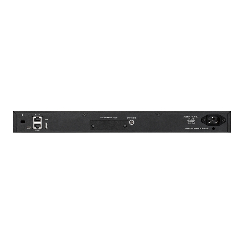 D-Link 54-Port Stackable Gigabit PoE Layer 3+ Switch with 6 10GbE ports
