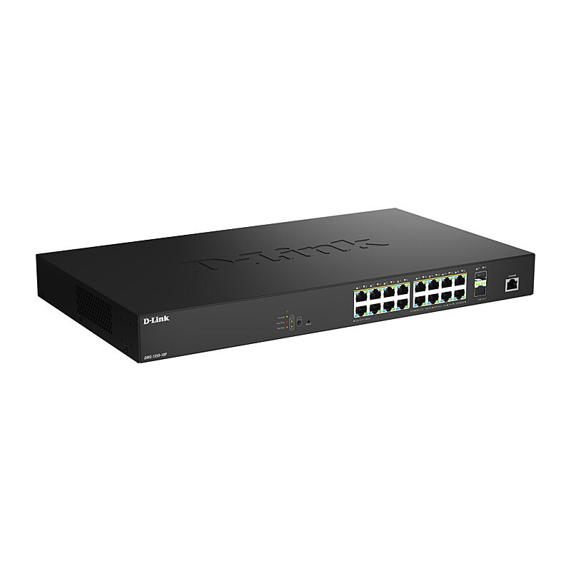 D-Link 18-Port Multi-Gigabit Smart Managed PoE++ Switch D-Link 18-Port Multi-Gigabit Smart Managed PoE++ Switch