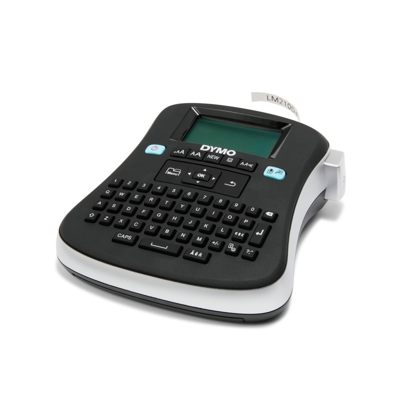 DYMO LabelManager 210D Black Portable Thermal Transfer Label Maker