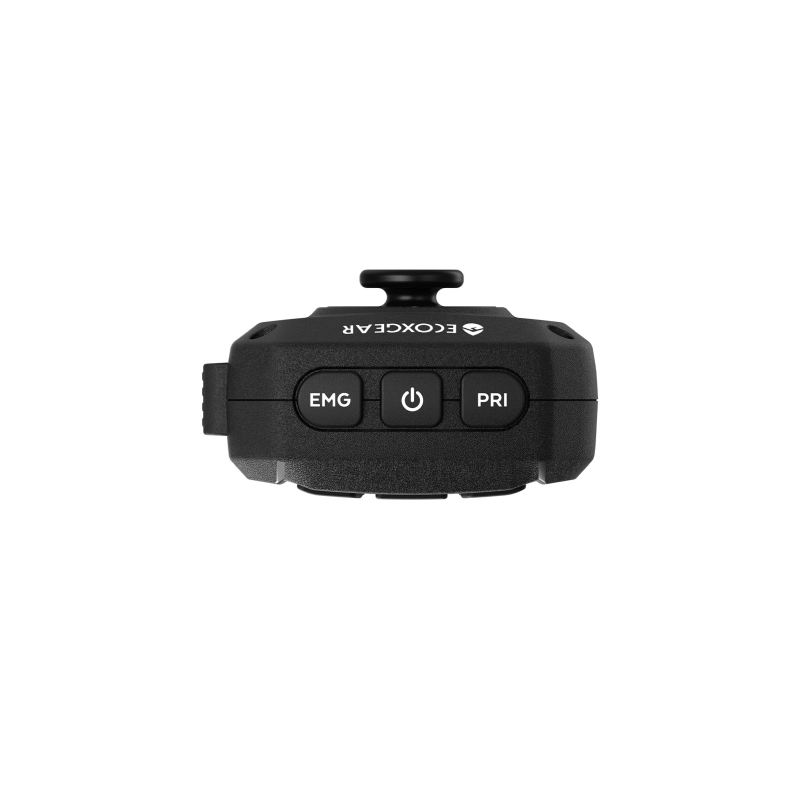 EcoXgear EXG3000 5-Watt Compact Fixed Mount UHF Radio with Multi-Colour LCD Display Mic - 4X4 PACK