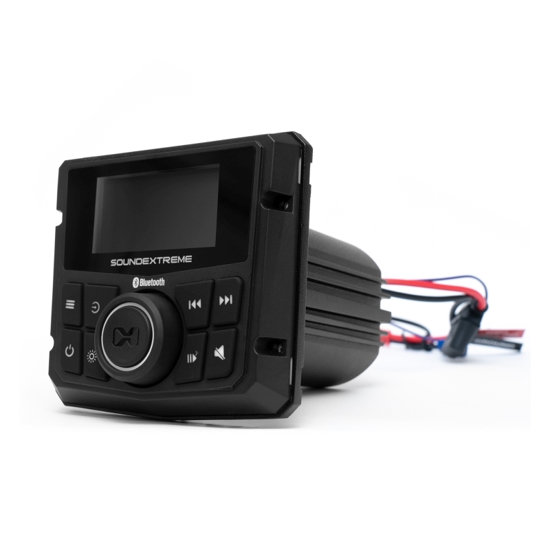 EcoXgear Marine AM/FM/Bluetooth Digital Media Player Gauge Radio