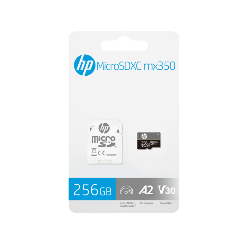 HP MicroSD U3 A2 256GB SD Card