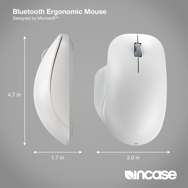Incase Bluetooth Ergonomic Mouse - Glacier Incase Bluetooth Ergonomic Mouse - Glacier