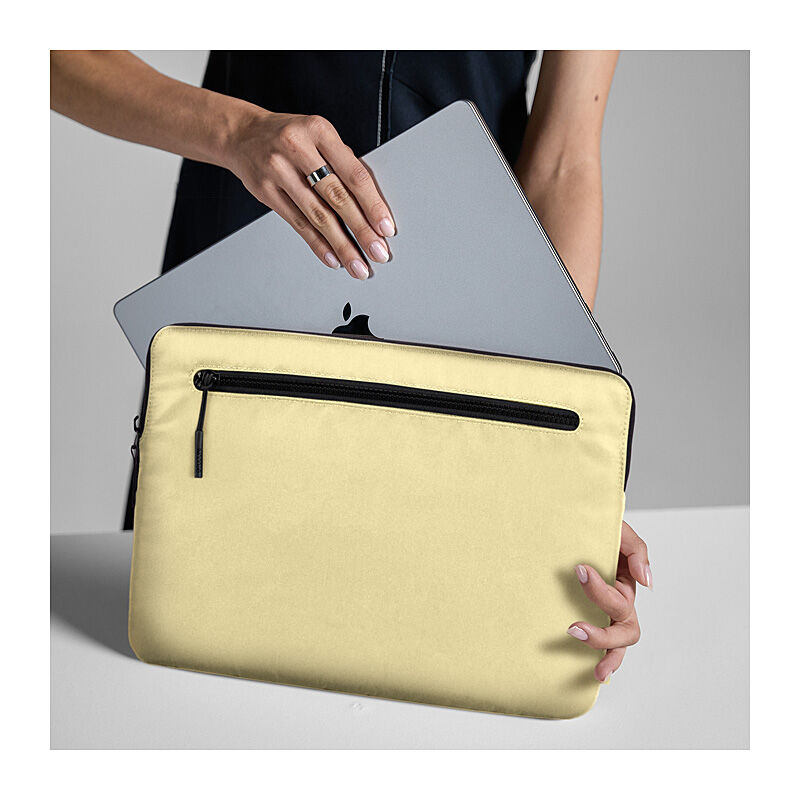 Incase Compact Sleeve for 13in Laptop - Lemon Custard