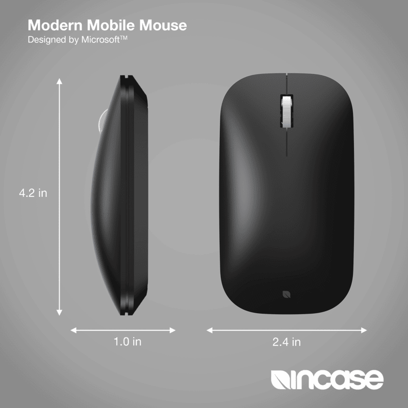 Incase Modern Mobile Mouse - Black Incase Modern Mobile Mouse - Black