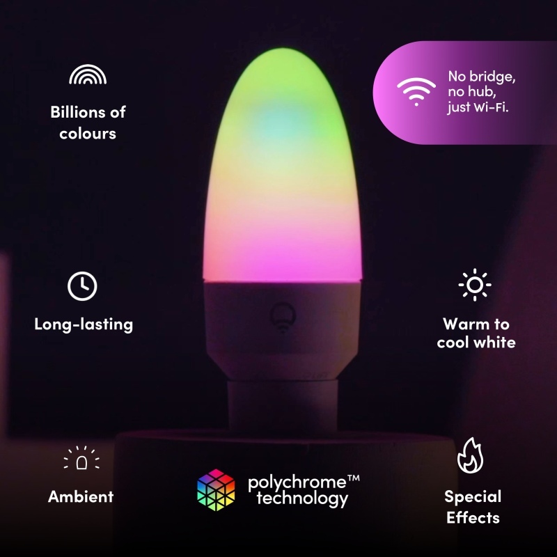 LIFX RGB Candle-Like E14 Smart Light