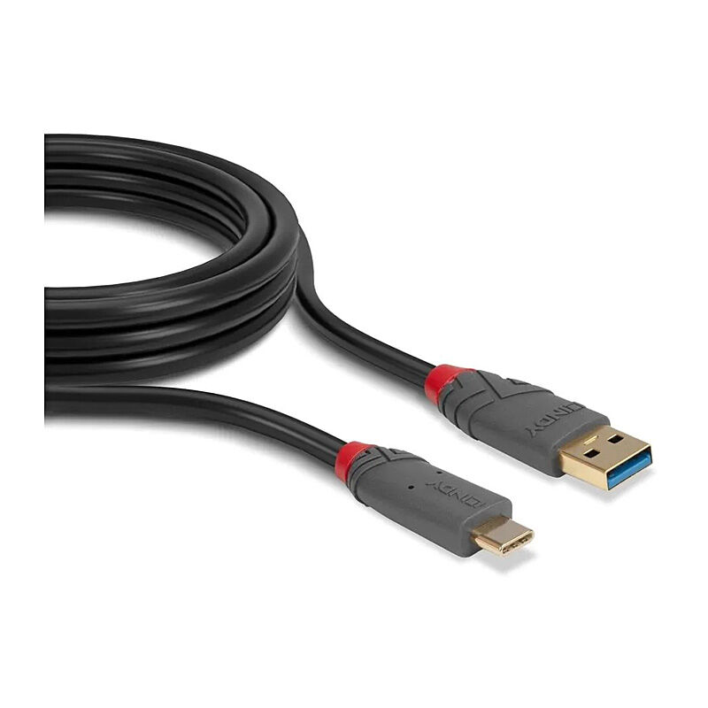 Lindy 2m USB 3.2 Type A to C Cable Lindy 2m USB 3.2 Type A to C Cable