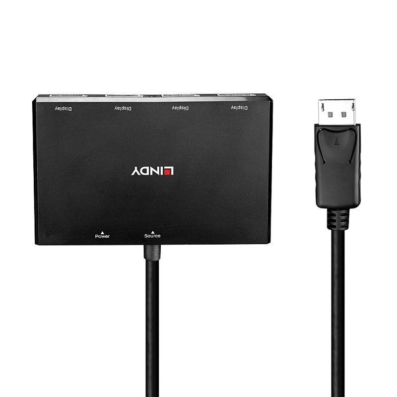 Lindy 4 Port DisplayPort 1.2 MST Hub