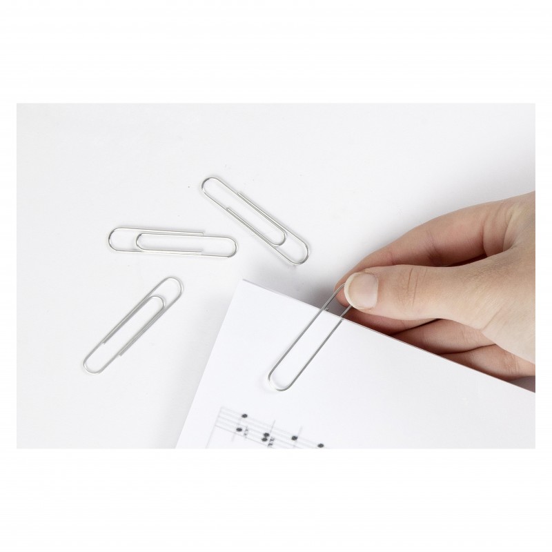 Marbig Giant Paper Clips 50 mm, Box of 100