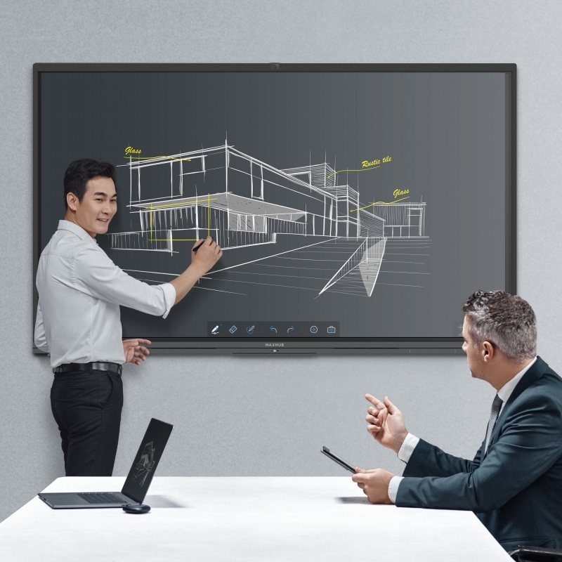 MAXHUB V5 Classic Series 75 Inch Interactive Corporate Panel