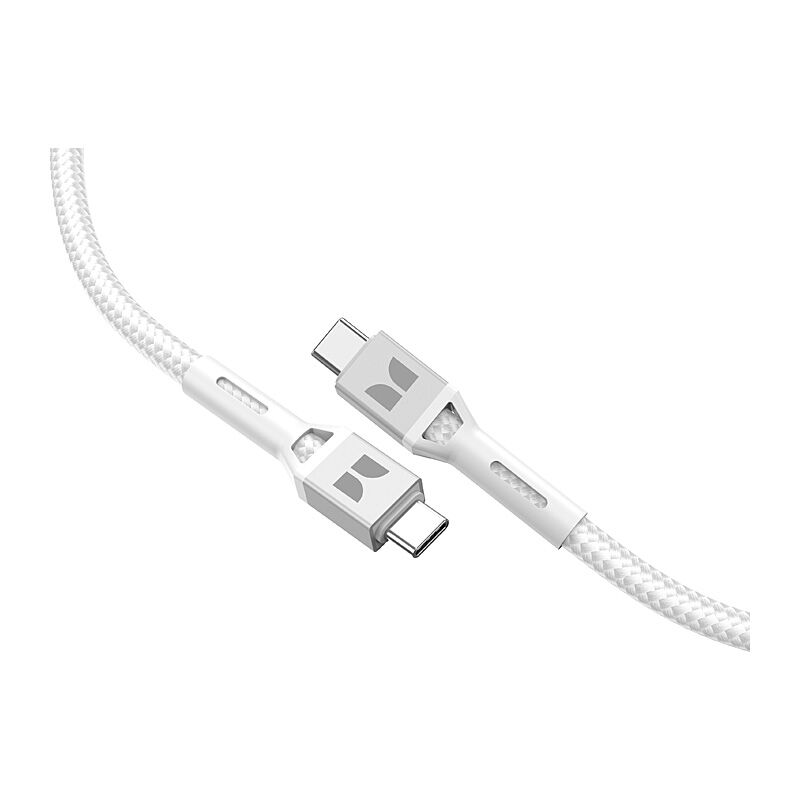 Monster 1.2m USB-C to USB-C Cable - White