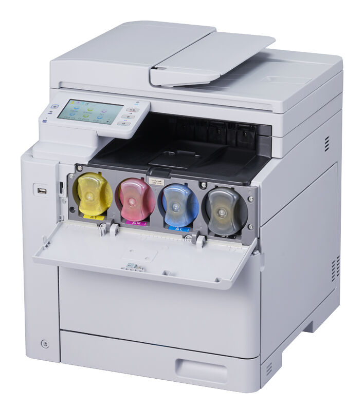 Oki MC554dnw Multifunction Colour Laser Wireless Printer + Duplex